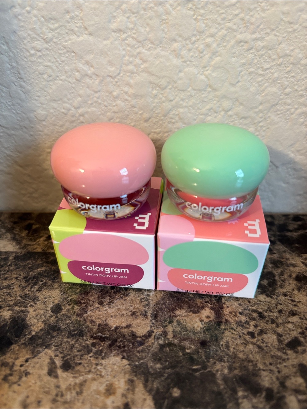 Tintin Dody Lip Jam - Pink & Mint Hydrating Tint